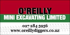 OReilly Mini Excavating OReilly Mini Excavating